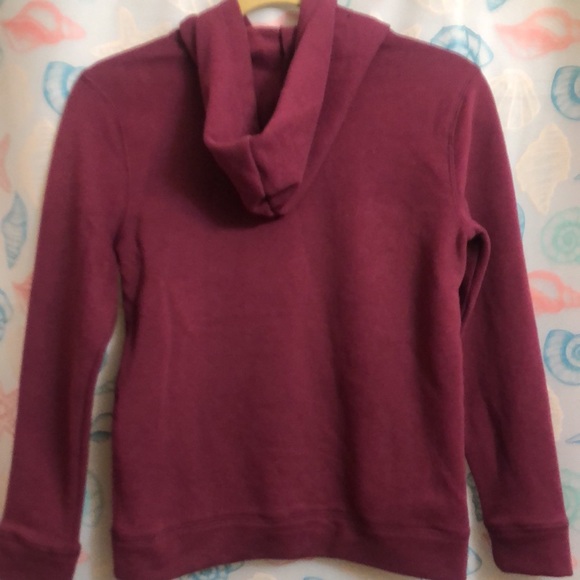 Plush purple boys hoodie - Picture 7 of 11